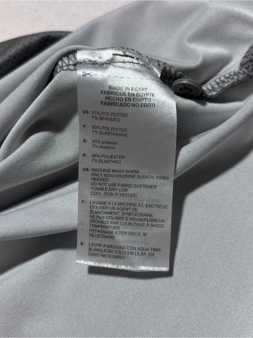 Men’s Adidas Ultimate UPF 50 Golf Polo Shirt | Gray | Size Small | ADVR0792